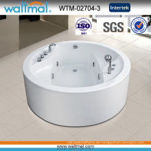 Circular Runde Whirlpool Massage Badewanne mit Cupc